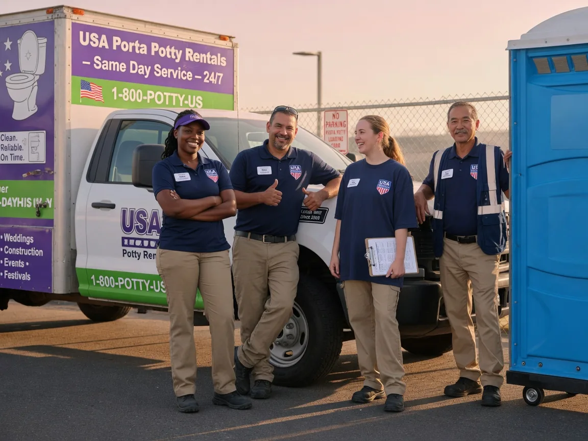 Porta Potty Rental company in Glencoe, CA